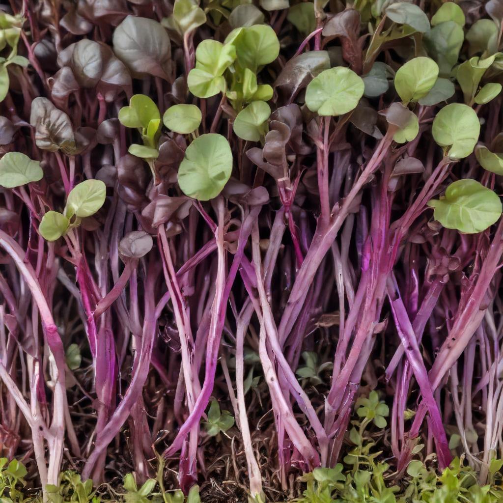 Cabbage Seeds - Red Acre - Microgreens