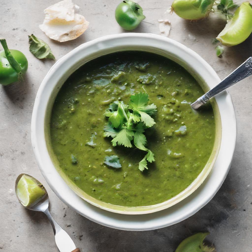 Tomatillo Seeds - Toma Verde Fresh Pesto In A Bowl