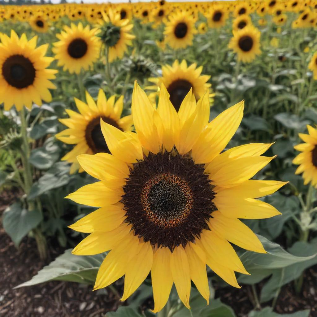 Sunflower Seeds - Lemon Queen Flower Garden Seeds