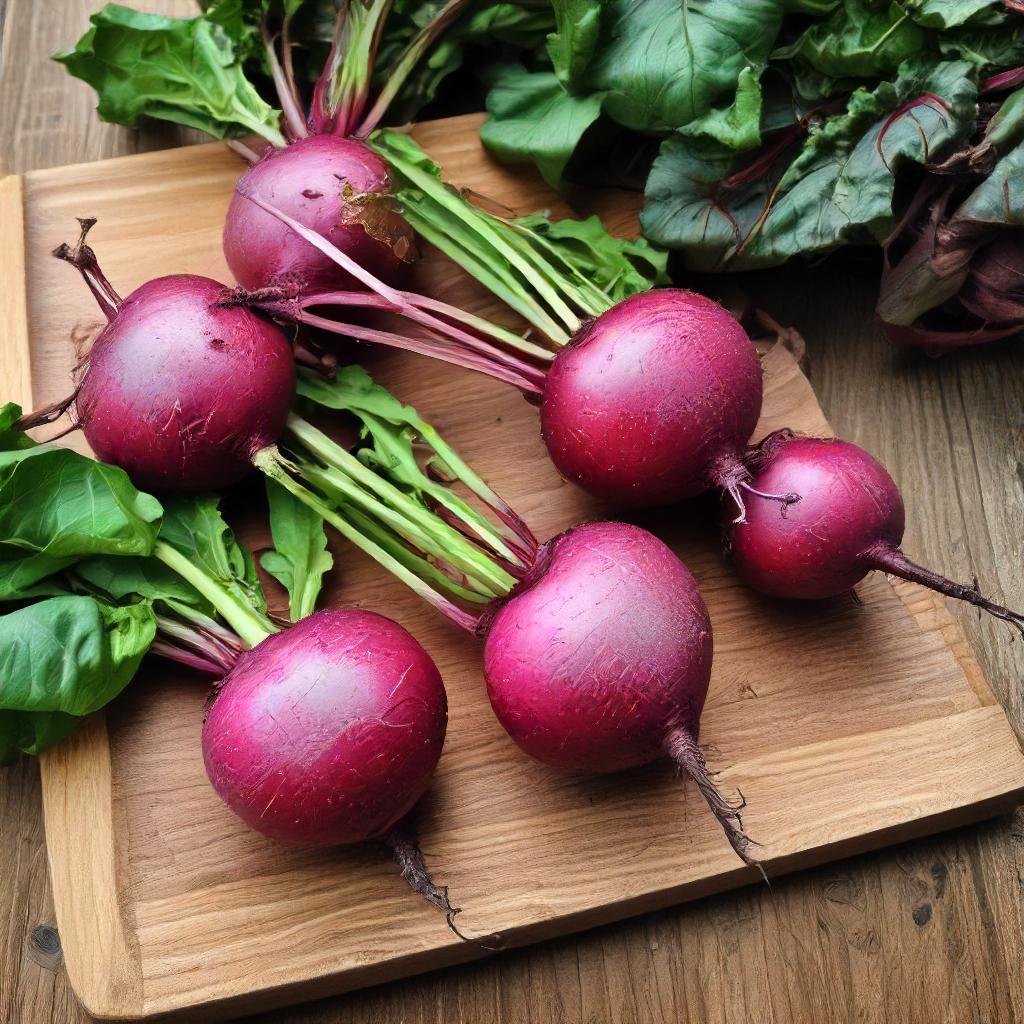 Fresh Beets From Garden Harvest