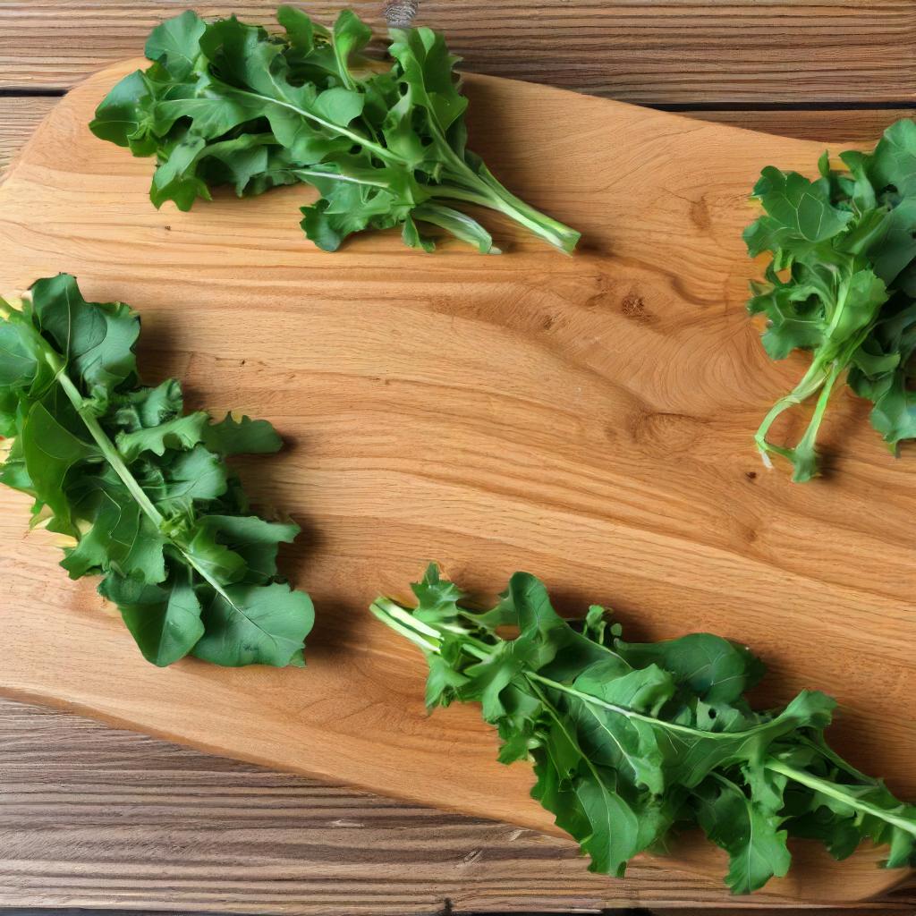 Fresh Arugula Harvest