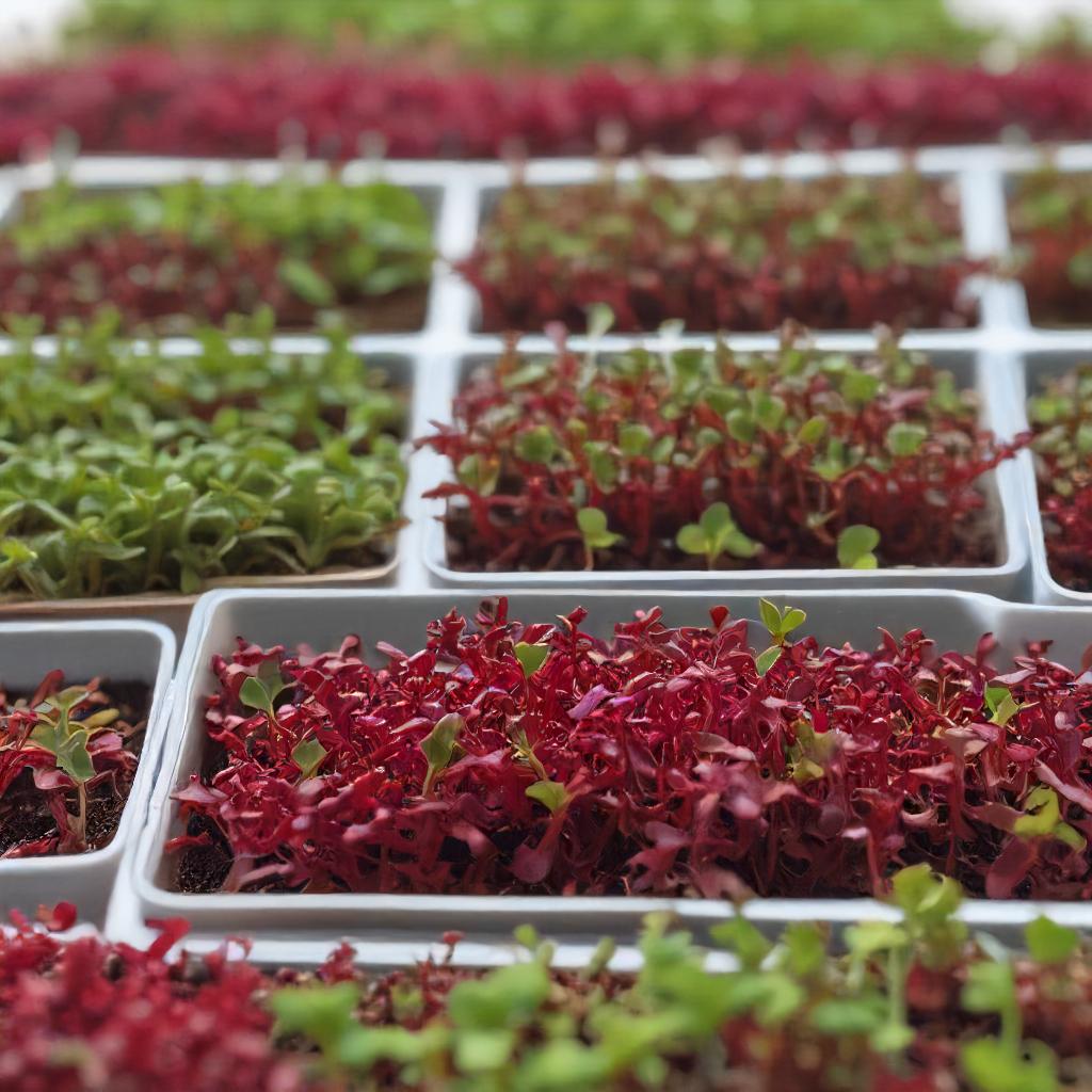 Amaranth Seeds - Red Garnet - Microgreen