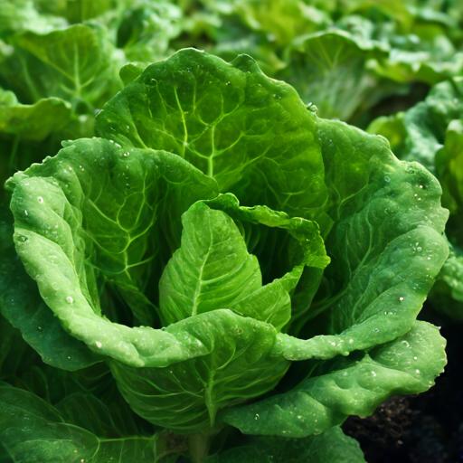 Lettuce Seeds – Romaine Winter Density Garden Seeds From Back Home Seed. Romaine Lettuce Growing In The Garden