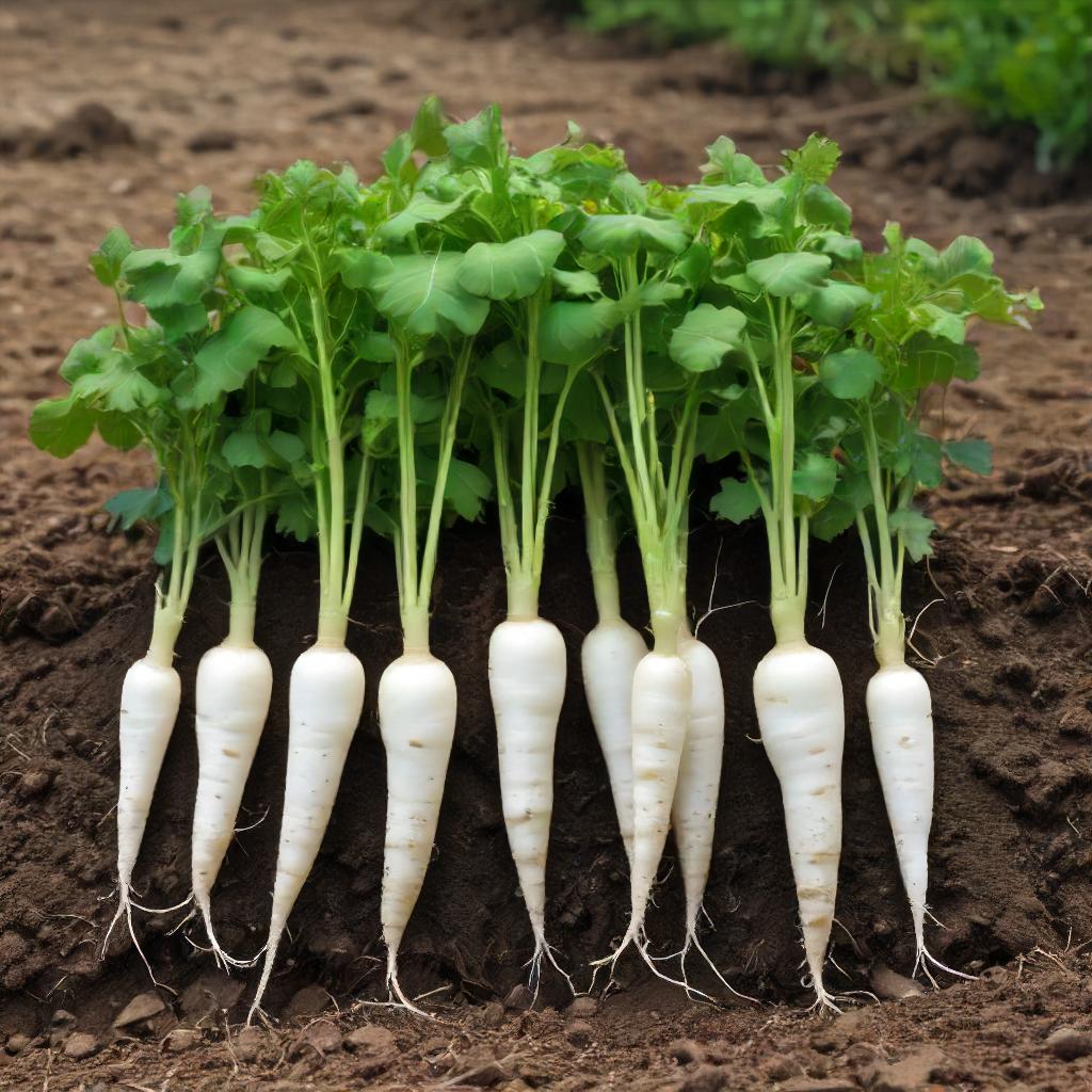 Radish Seeds – White Icicle