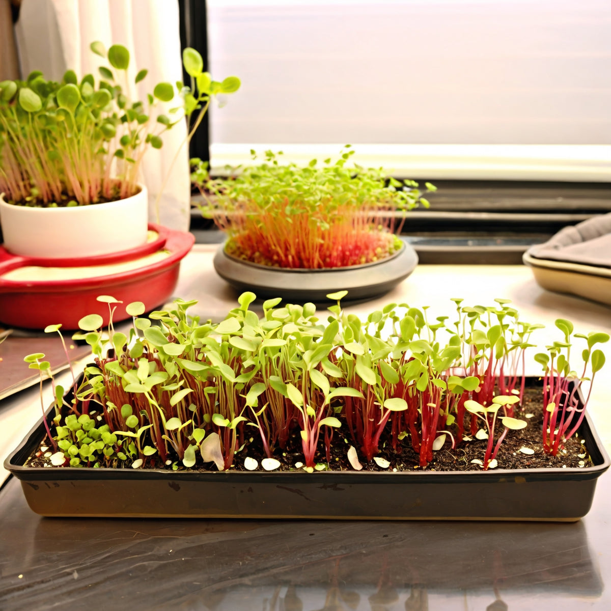 Swiss Chard Seeds - Ruby Red - Microgreens – Sow Me Seeds