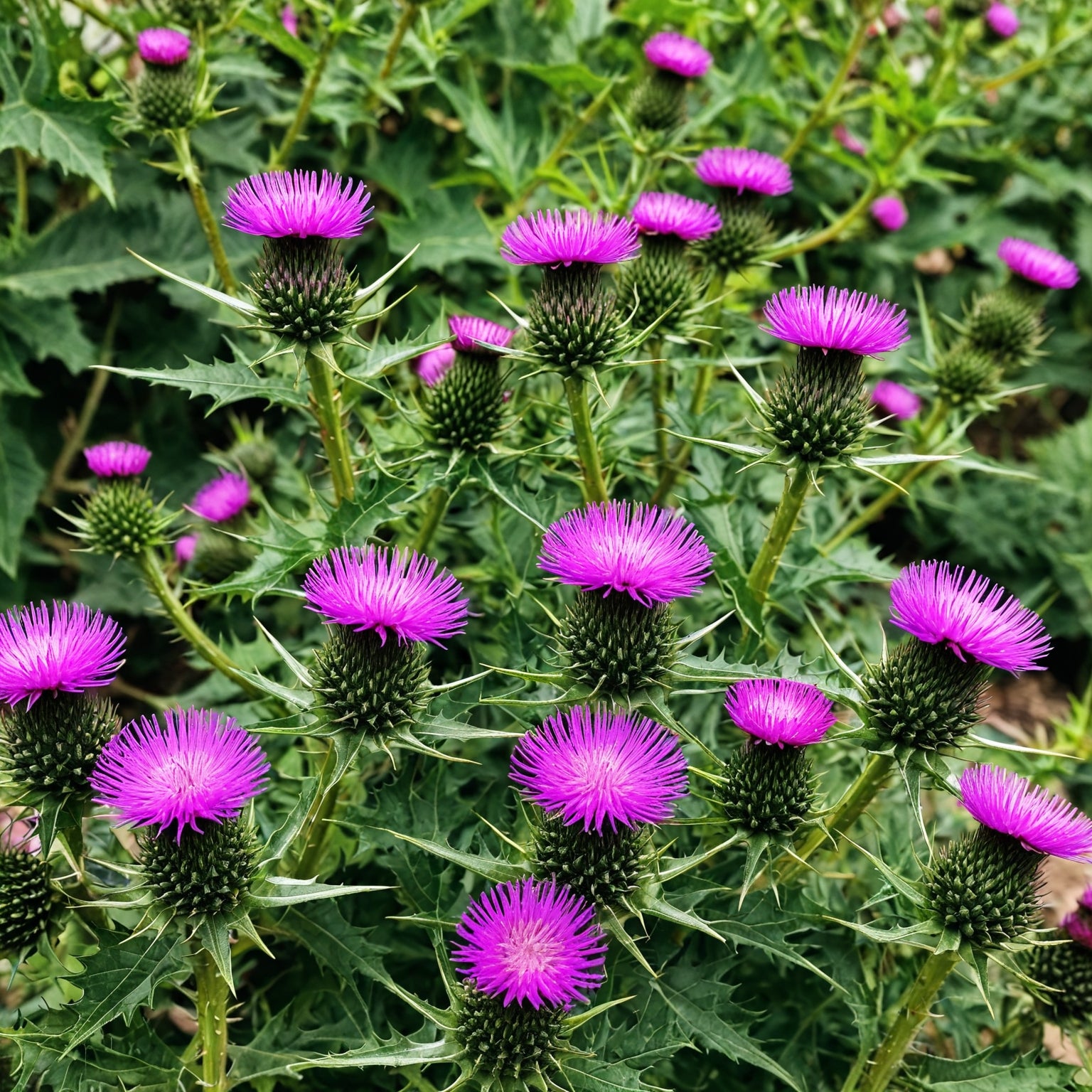 Milk Thistle Herb Garden Seeds For Planting