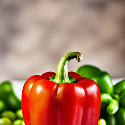 Pepper Seeds - Cal Rose Red Sweet Bell Peppers