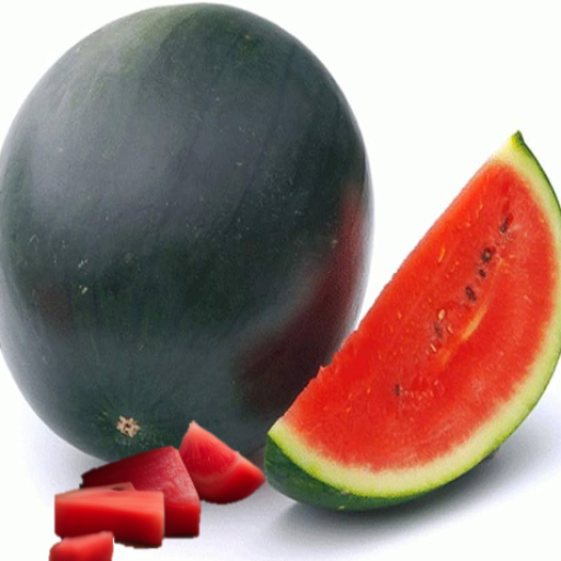 Watermelon Sugar Baby Seeds Small Miniature Watermelon Harvested From Vegetable Garden