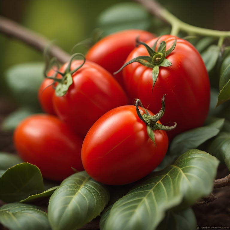 Rio Grande Tomato Harvest From Vegetable Garden