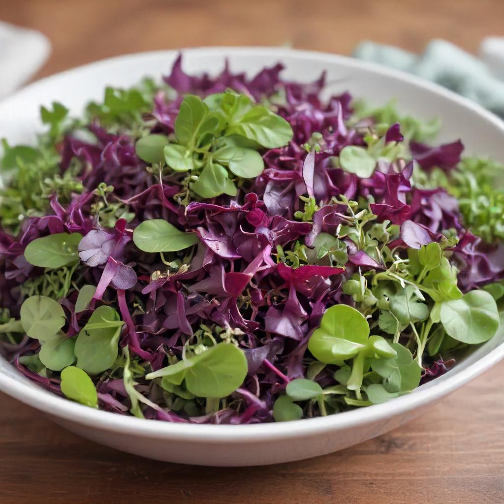 Cabbage Seeds - Red Acre - Microgreens