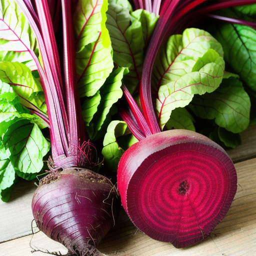 Detroit Dark Red Beets Fresh Harvest Root Vegetable