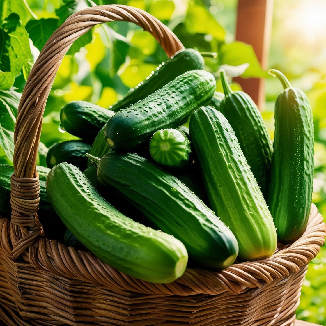 Cucumber Seeds - Muncher Burpless Cucumbers